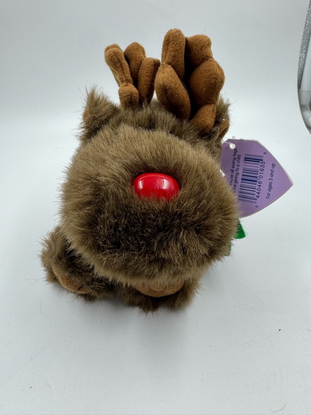 Swibco Puffkins 5in Plush Brown Moose Reindeer Soft Toy Limited Ed. Christmas